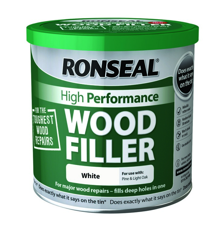 Ronseal High Performance Wood Filler - White